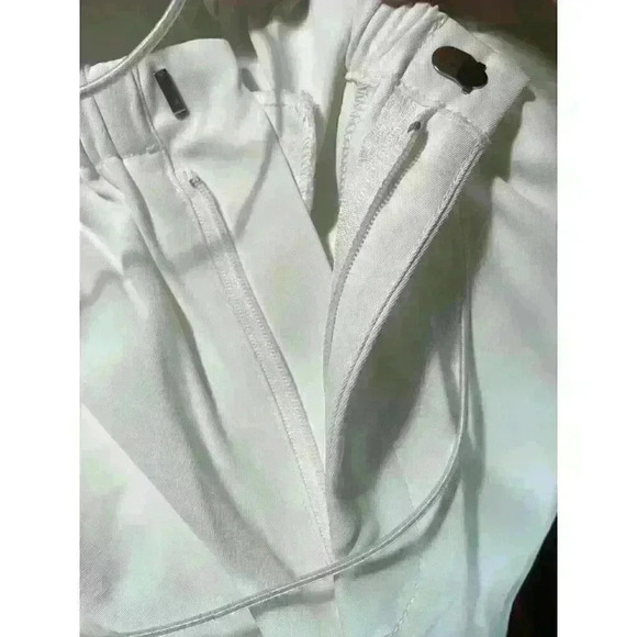 Line And Dot Lotta Love Casual White Pants Size Small - Picture 4 of 6